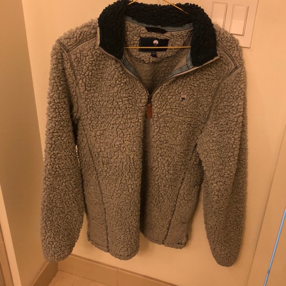 The Southern Shirt Co. Gray Sherpa Pullover - Picture 4 of 5